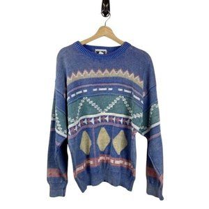 Vintage Union Bay Aztec Pullover Sweater in a size L